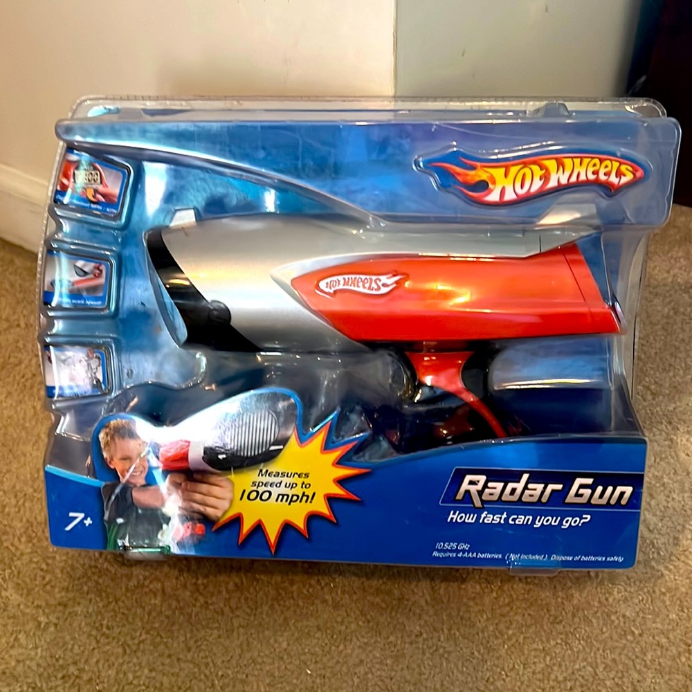 New Vintage Hot Wheels Radar Gun! Never opened!
